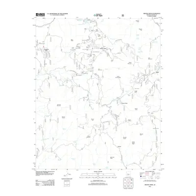 2012 Map of Groom Creek, 2012 Print