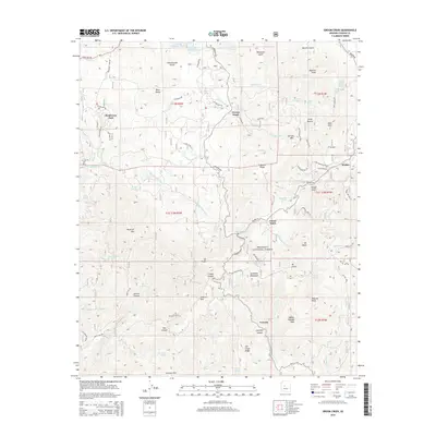 2014 Map of Groom Creek, 2014 Print