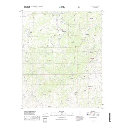 2018 Map of Groom Creek, 2018 Print