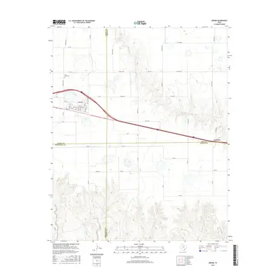 2016 Map of Groom, 2016 Print