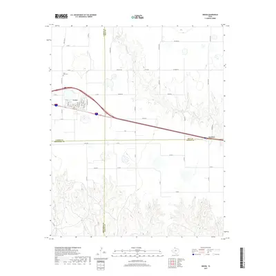 2019 Map of Groom, 2019 Print