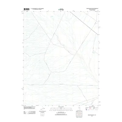 2012 Map of Groom Range NE, 2012 Print