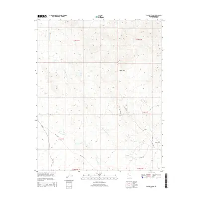 2014 Map of Groom Spring, 2014 Print