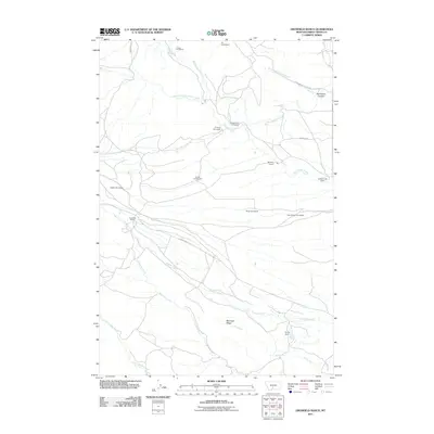 2011 Map of Grosfield Ranch, 2011 Print