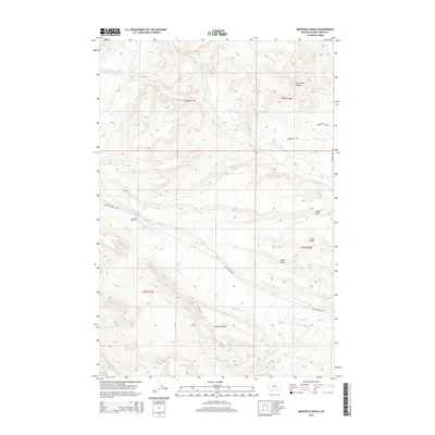 2014 Map of Grosfield Ranch, 2014 Print