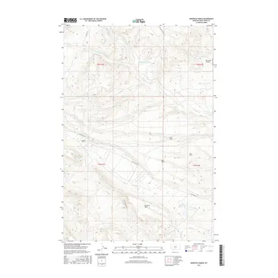 2017 Map of Grosfield Ranch, 2017 Print