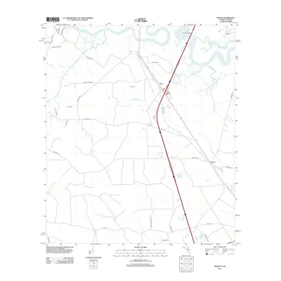 2012 Map of Gross, 2012 Print