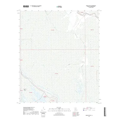 2018 Map of Grosse Tete SW, 2018 Print