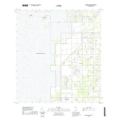 2018 Map of Grossman Hammock, 2018 Print