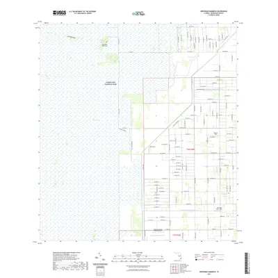 2021 Map of Grossman Hammock, 2021 Print