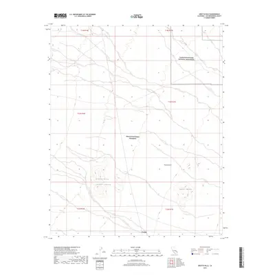 2018 Map of Grotto Hills, 2018 Print