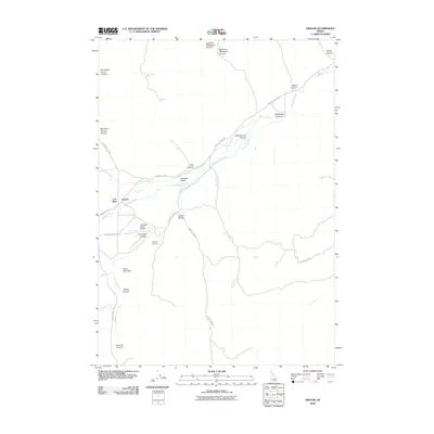2010 Map of Grouse, 2010 Print