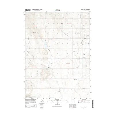 2014 Map of Grouse Creek, 2014 Print