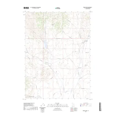 2023 Map of Grouse Creek, 2023 Print