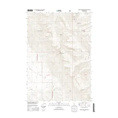 2013 Map of Grouse Creek Mountain, 2013 Print