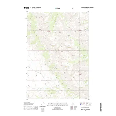 2020 Map of Grouse Creek Mountain, 2020 Print