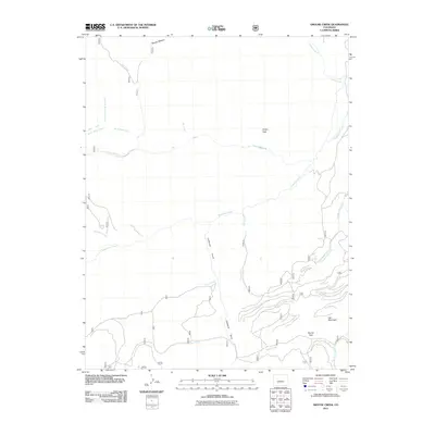 2011 Map of Grouse Creek, 2011 Print