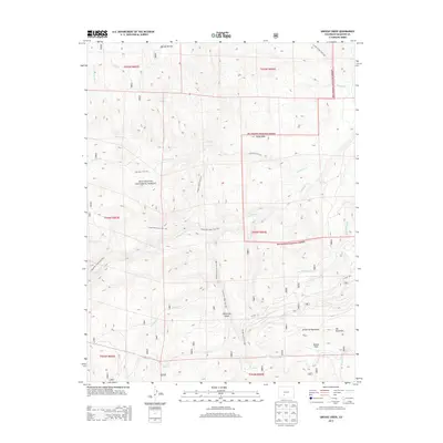 2013 Map of Grouse Creek, 2013 Print