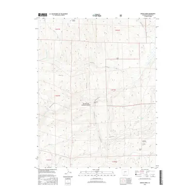 2016 Map of Grouse Creek, 2016 Print