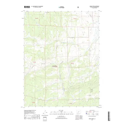 2019 Map of Grouse Creek, 2019 Print