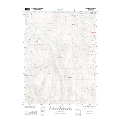 2013 Map of Grouse Mountain, 2013 Print