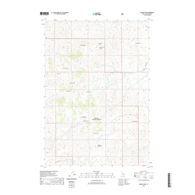 2020 Map of Grouse Peak, 2020 Print
