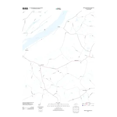2013 Map of Grove Center, 2013 Print