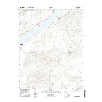 2016 Map of Grove Center, 2016 Print