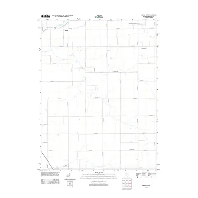 2012 Map of Grove City, 2012 Print