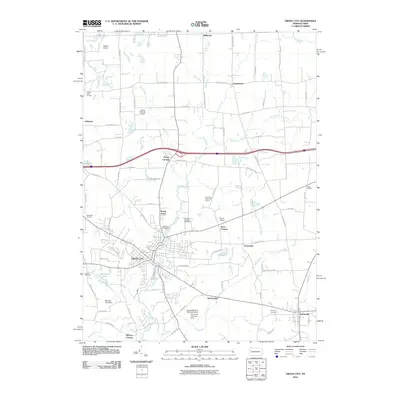 2010 Map of Grove City, 2010 Print