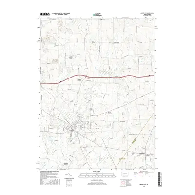 2016 Map of Grove City, 2016 Print
