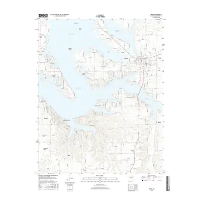 2016 Map of Grove, 2016 Print
