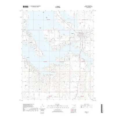 2018 Map of Grove, 2018 Print