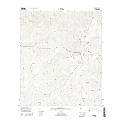 2014 Map of Grove Hill, 2014 Print