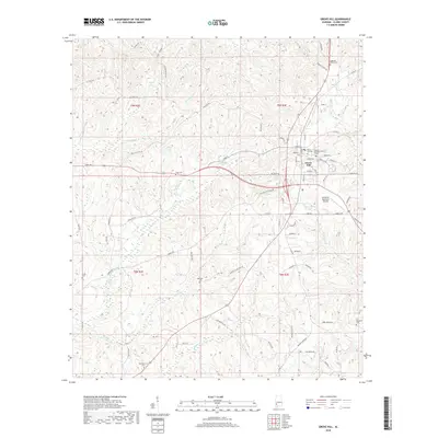 2018 Map of Grove Hill, 2018 Print