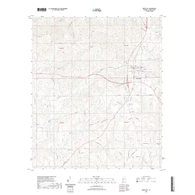 2020 Map of Grove Hill, 2020 Print