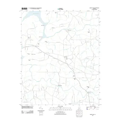 2011 Map of Grove Oak, 2011 Print