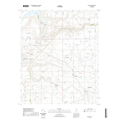 2020 Map of Grove Oak, 2020 Print