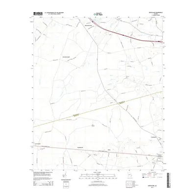 2014 Map of Groveland, 2014 Print