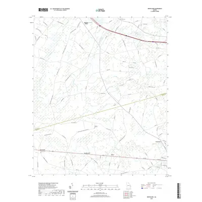 2020 Map of Groveland, 2020 Print