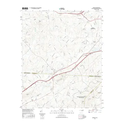2016 Map of Grover, 2016 Print