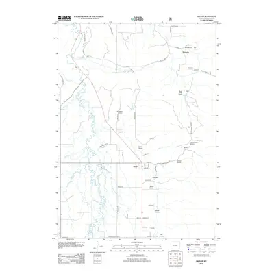 2012 Map of Grover, 2012 Print