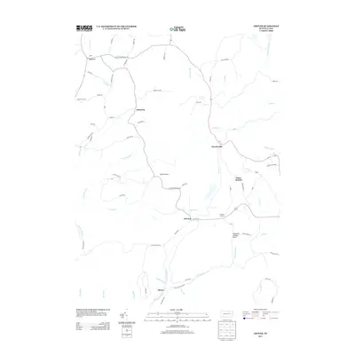 2013 Map of Grover, 2013 Print