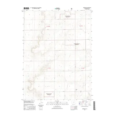 2016 Map of Grover NE, 2016 Print