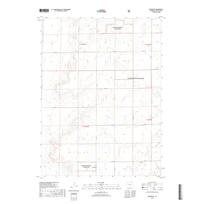 2019 Map of Grover NE, 2019 Print