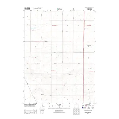 2013 Map of Grover North, 2013 Print