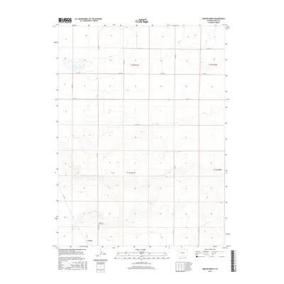 2016 Map of Grover North, 2016 Print