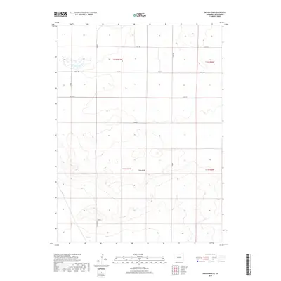 2019 Map of Grover North, 2019 Print