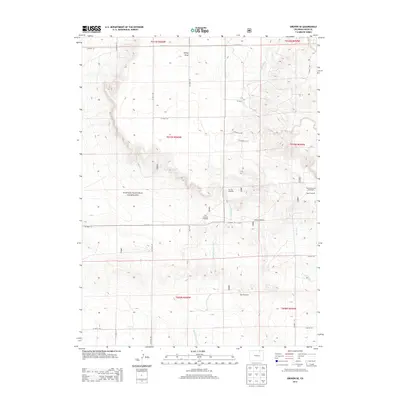 2013 Map of Grover SE, 2013 Print