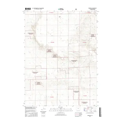 2016 Map of Grover SE, 2016 Print